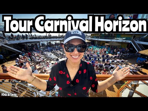 Carnival Horizon Full Ship Tour | Deck-by-Deck Walkthrough & Cruise Highlights #travel @Carnival Cruise Line