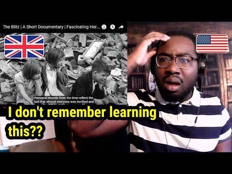 American Guy Reacts to The Blitz | UK World War 2