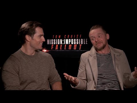 Mission: Impossible FALLOUT Henry Cavill & Simon Pegg Interview