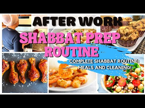 SHABBAT PREP ROUTINE | WORKING MOM SHABBAT MEAL PREP & CLEAN | REAL AFTER WORK ROUTINE | frum it up
