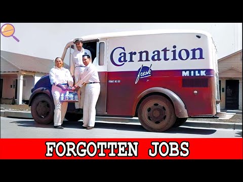 20 FORGOTTEN Jobs That No Longer Exist