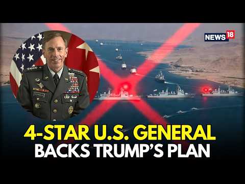 LIVE | Donald Trump Blockading Strait Of Hormuz—'CORRECT,' Former CIA Director Petraeus Backs Trump