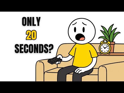 The LAZIEST Way to Boost Productivity with the 20 Second Rule