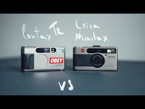 Contax T2 vs Leica Minilux, a short comparison