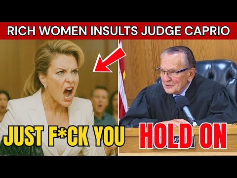 Rich Women INSULTS Judge Caprio In Court - His Judgement is Absolute Justice! | JUDGE OF JUSTICE