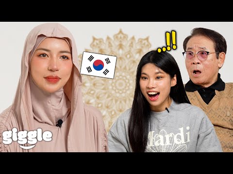 Koreans meet Beautiful "Korean" Muslim For the First Time!