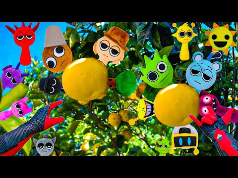 Crazy Spuniki Hunt! 🍋😳 Can Spider Man Find Every Hidden Spuniki?