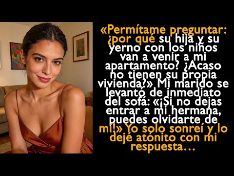 Mi suegra invitó a sus parientes a nuestra casa, mi marido me amenazó con olvidarme, pero…