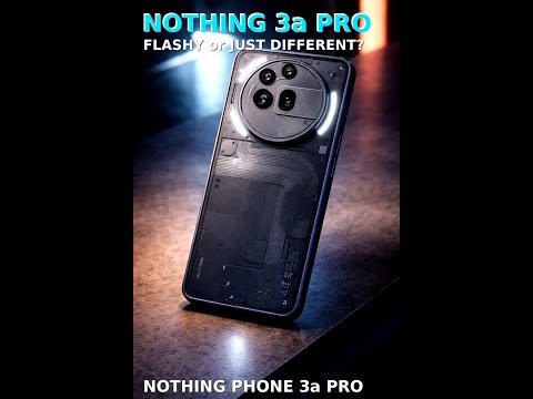 NOTHING PHONE 3A PRO- Nothing tried to be different… and this time it actually works.