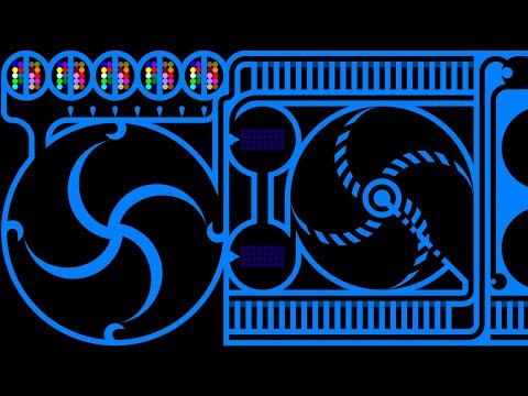 The Team Marble Race 7 in Algodoo