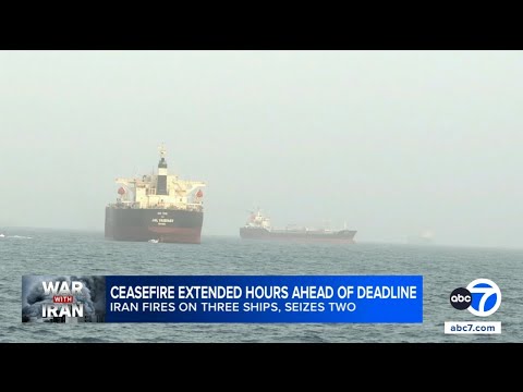 Iran war: Ships attacked after Trump ceasefire extension