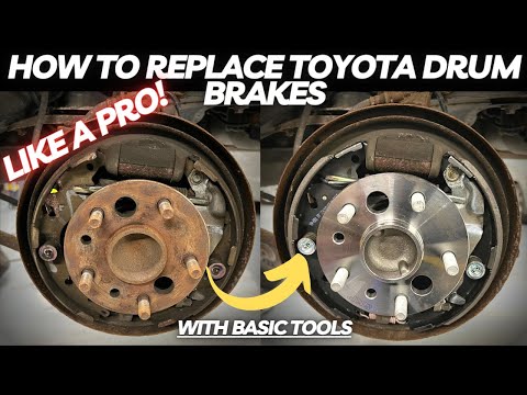 How to Replace Toyota Drum Brakes Like a Pro