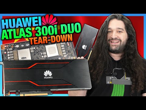 China's GPU Competition: 96GB Huawei Atlas 300I Duo Dual-GPU Tear-Down