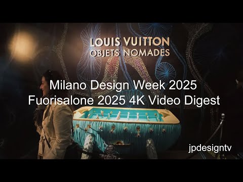 Milan Design Week 2025 Fuorisalone Digest Video LOUIS VUITTON  DOLCE&GABBANA CASA  VERSACE HOME  etc