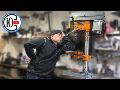 Фантастичні ОНОВЛЕННЯ в МАЙСТЕРНЮ! Свердлильний верстат на варіаторі GTM ZJW4116/2