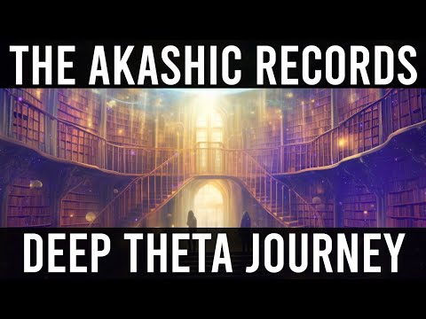 Access The Akashic Records 》5hz Deep Theta Meditation Music 》Black Screen Sleep Music 》Binaural Beat
