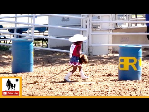 Stick Horse Barrel Racing - 79th Annual Boys Ranch Rodeo