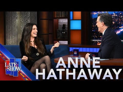 "That Bitch Has Not Made Me A Morsel!" - Anne Hathaway On Her "DWP2" Co-Star Stanley Tucci
