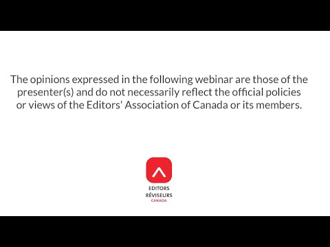 Quick Wins for Editors: Essentials of a Professional Online Presence