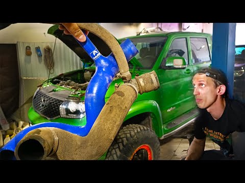 Увеличили надёжность на 200%. Силиконовые патрубки системы охлаждения УАЗ Патриот ЗМЗ PRO. Ремонт