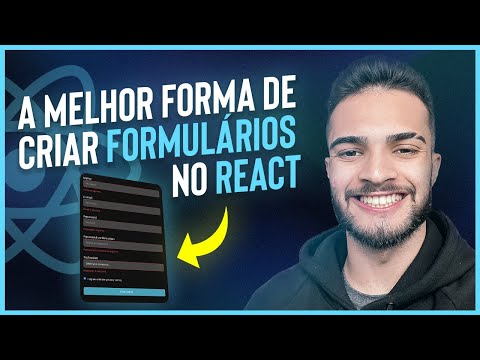 A MELHOR FORMA de Criar FORMULÁRIOS no REACT | React Hook Form