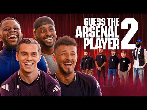 GUESS THE ARSENAL PLAYER 2 | Ben White, Leandro Trossard, Sharky & Frimmy