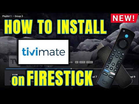 🎬🎦 TIVIMATE - LATEST VERSION 🎦🎬HOW TO INSTALL ON FIRESTICK - STEP by STEP