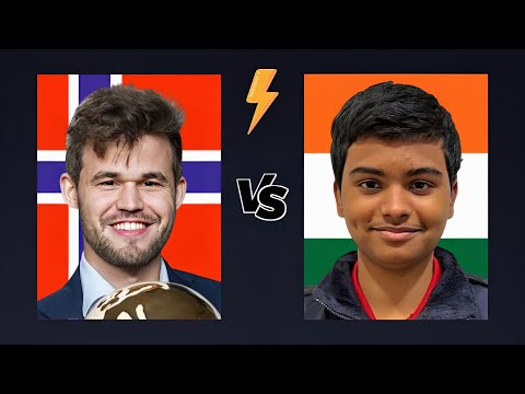 Magnus Carlsen vs M Pranesh | Main Event | December 17, 2025 | chesscom