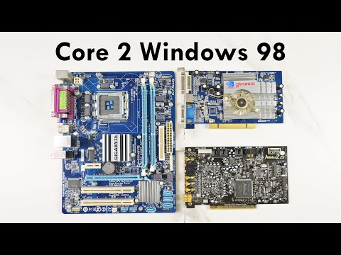 Windows 98 with a G41 Core 2 Duo System