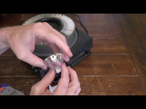 How to Replace a Bulb in a Slide Projector