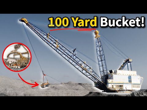 Canada's Biggest Mining Machine (Weighs 13 MILLION lbs)