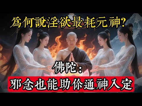 為何說淫慾最耗元神?佛陀:邪念也能助你通神入定|佛教 |佛學知識|修心修行|禪悟人生