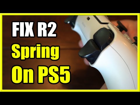 How to Fix Broken R2 & L2 Triggers on PS5 Controller (New Spring Tutorial)