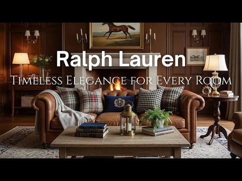 Ralph Lauren Home Decor: Timeless Elegance for Every Room