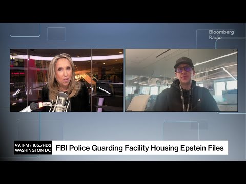FBI Police Guarding Facility Housing Epstein Files