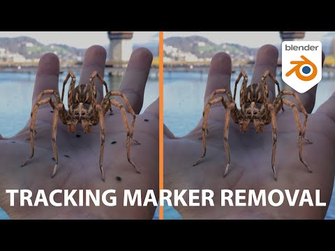 Remove Tracking Markers from any Footage with Blender