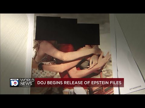 Justice Department begins releasing long-awaited files tied to Epstein sex trafficking investigation