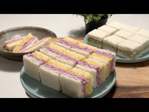 彩色松糕 详细配比和一些小秘籍【田园时光美食】