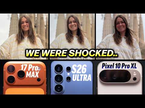 17 Pro Max vs S26 Ultra vs Pixel 10 Pro BLIND Camera TEST!