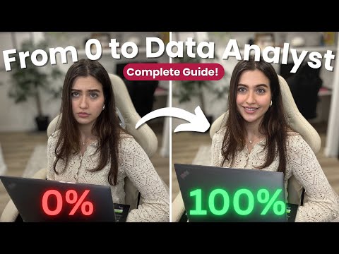 How to Become a Data Analyst (From 0 to 100) | Beginner-Friendly *Step-by-Step* Guide