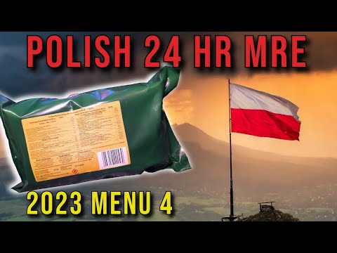 🇵🇱 | 🔥 FIRE 🔥 | 2023 Polish S-RG 24 Hour Menu 4 - MRE Review