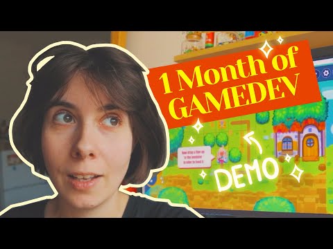 A chill month of gamedev: Making a Demo for steam - Feed All Monsters Devlog 4