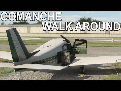 Accu-Sim Comanche 250 MSFS Walk Around