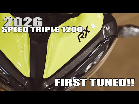 World's First Tuned 2026 Triumph Speed Triple 1200
