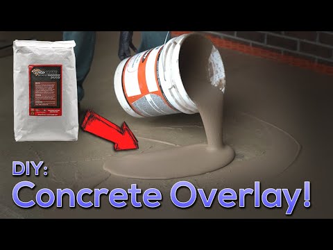 DIY Concrete Overlay!