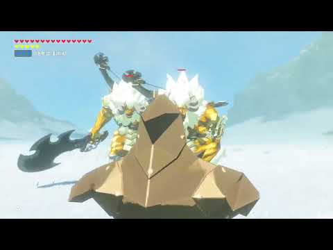 2 Gold Lynels vs. Link