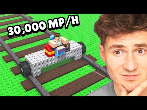 I Built The Fastest Train in Build a Train!