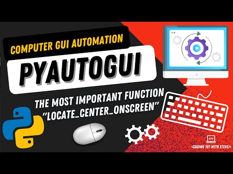 PyAutoGUI - Locate anything on your screen | Simple Pyautogui project