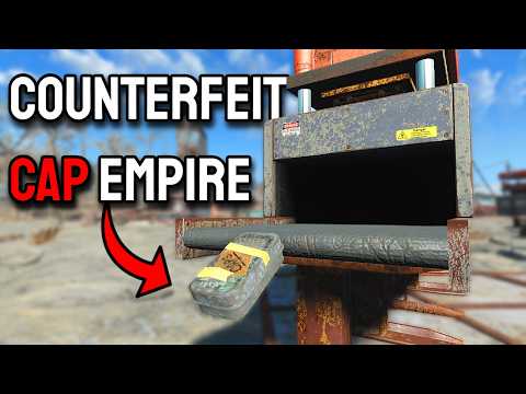 Fallout 4 Survival, But I Create A Counterfeit Cap Empire
