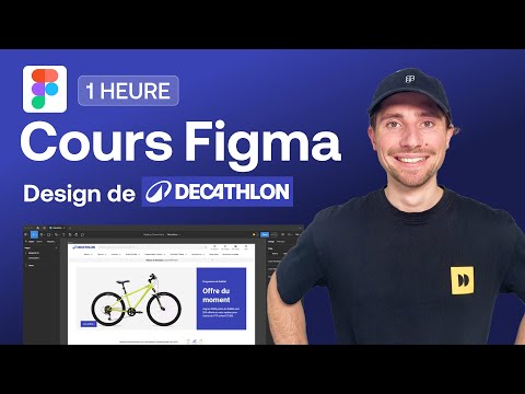 Cours Figma 2024 GRATUIT  - Design de Decathlon [1 Heure]